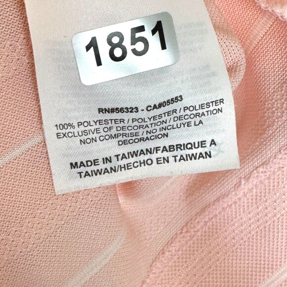 Nike Golf Pink & white striped collared sleeveless top Size Medium - Picture 12 of 12